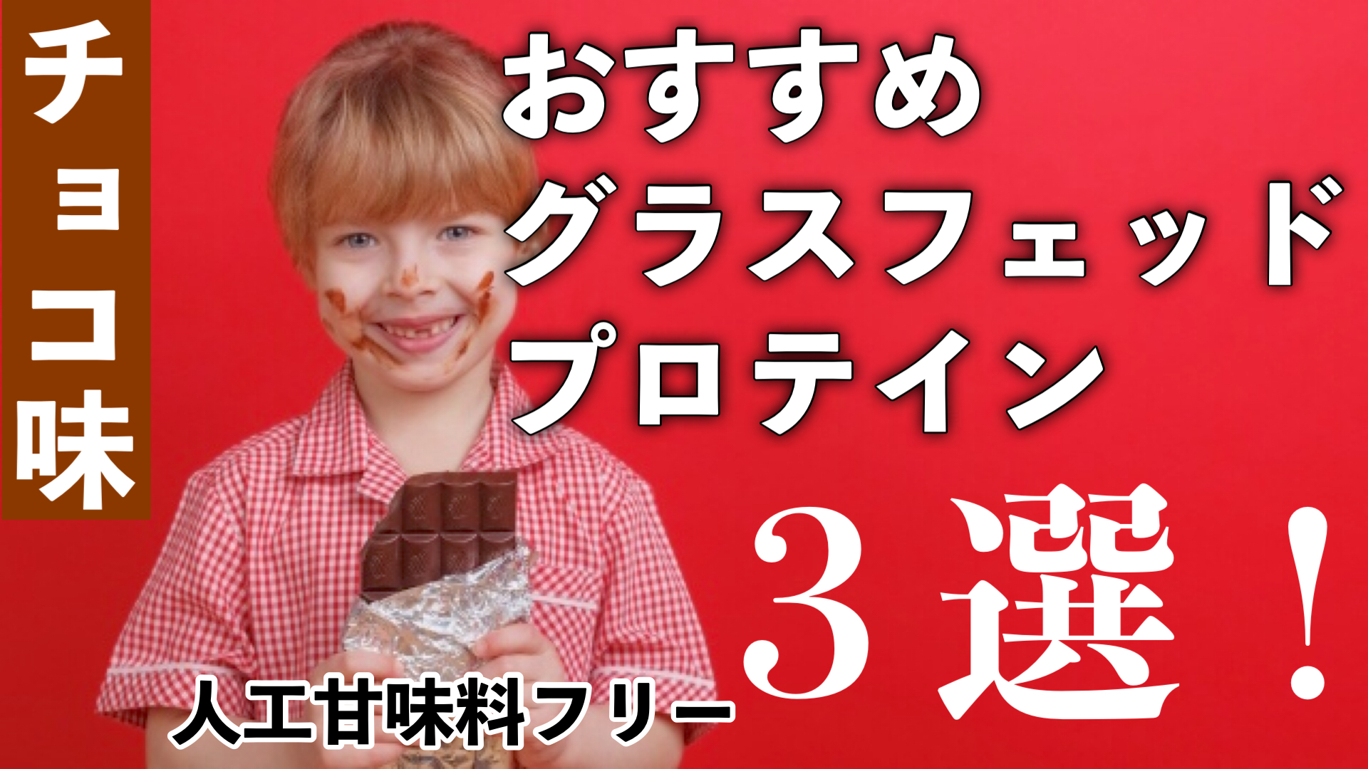 チョコ好きのためのオススメ【グラスフェッドプロテイン】カカオ味３選！